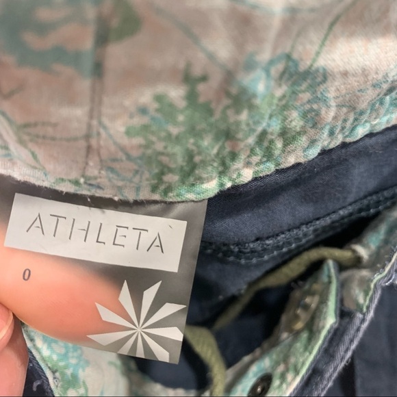 Athleta Womens Cargo Style Jogger Pants Size 0 - Picture 4 of 5